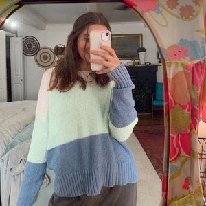 Colorblock Sweater